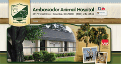 Desktop Screenshot of ambassadoranimalhospital.com